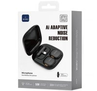 Микрофон-петличка Wi-WM006 Duo Wireless Microphone AI Adaptive Noise Reduction / WIWU + №11613