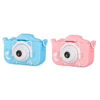 Детская камера XO XJ01 Cartoon Dual Lens with Silicone Cover / Бренды + №11649