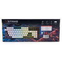 Клавиатура механическая проводная XSTRIKE X-1030 100 keys RGB (red switch) / Клавіатури + №11701