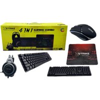 Комплект проводной (клавиатура + мышь + наушники + коврик) XSTRIKE XS-2030 4в1 RGB / Новые поступления + №11705