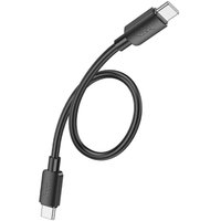 Кабель Hoco X96 Hyper 27W fast charging data cable Type-C to Type-C (L=0.25m) / Кабелі + №11812