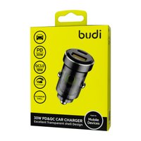 CC633B - Budi Car charger PD 30W + QC3.0 / Budi + №11988
