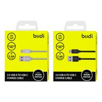 M8J180T - USB-кабель Budi Type-C in cloth 1m / Budi + №3058