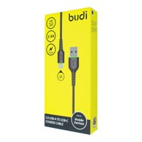 M8J158T-BLK(DC158T10B) - Type C to USB Charge/Sync1m / Кабелі + №10891