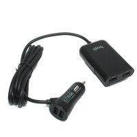 M8J068 - Car charger Budi 4 USB 1.8m 7.2A / Budi + №3030