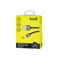 M8J206L09 - USB-кабель Budi Lightning to USB Charge/Sync 3м / Budi + №3736