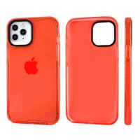 Color Clear TPU for Apple iPhone 12/12 Pro / apple-iphone-iphone 12 + №2818