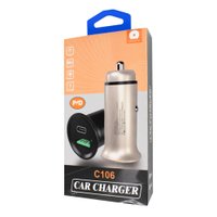 WUW 2USB Type-C,Car Charger C106 / Всё для автомобилей + №7068