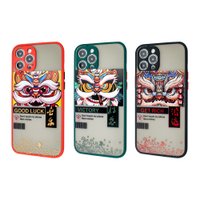Totu Matte Mythical Print Case Apple Iphone 12 Pro Max / Totu Matte Mythical Print + №1184