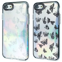 TPU Gradient Case Butterfly Apple Iphone 7/8/SE2 / apple-iphone-iphone se 2 + №1153