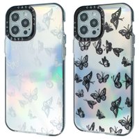 TPU Gradient Case Butterfly Apple Iphone 12/12 Pro / apple-iphone-iphone 12 + №1157