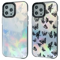 TPU Gradient Case Butterfly Apple Iphone 12 Pro Max / apple-iphone-iphone 12 pro max + №1158