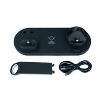 Rotatable Беспроводное ЗУ 6in1 Charging Station 10W / Модельний ряд + №888