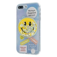 TPU Gradient Smile Popsockets Case Apple Iphone 7/8 Plus / apple-iphone-iphone 7 plus + №1143