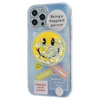 TPU Gradient Smile Popsockets Case Apple Iphone 12 Pro / apple-iphone-iphone 12 pro + №1147