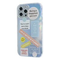 TPU Gradient Smile Popsockets Case Apple Iphone 12 Pro Max / Модельный ряд серия устройства iphone. бренд устройства apple + №1145
