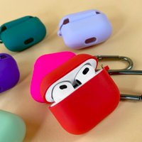Silicone Case with Fibra AirPods 3 / Модельний ряд серія пристрою airpods. бренд пристрою apple + №1418