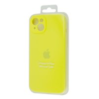 Square Full Silicone Case Close Camera iPhone 14 / Full Silicone Case Close Camera + №3684