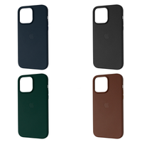 Leather Case with MagSafe iPhone 14 Pro Max / apple-iphone-iphone 14 pro max + №3625