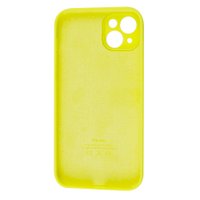 Square Full Silicone Case Close Camera iPhone 14 Plus / Full Silicone Case Close Camera + №3693