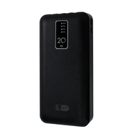 Power Bank KP-27 20000 mAh 2 USB with cabel / Power Bank + №3759