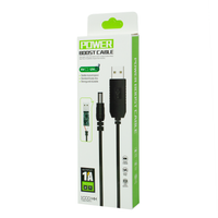 Power Boost Cable DC9V 1m with paсking / Usb-Dc + №7460