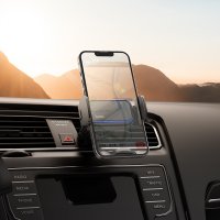 Автодержатель с встроенным аккумулятором Hoco CA201 smart electric car holder / Holder + №7776