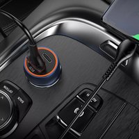 АЗУ Hoco Z46A Blue Whale 20W (Type-C + USB) / AЗУ + №7788