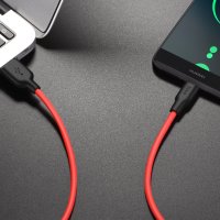 Кабель Hoco X21 Plus Silicone Micro USB (1m) / Бренд + №7802