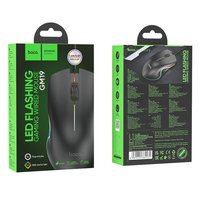 Мышь проводная Hoco GM19 Enjoy gaming luminous wired mouse / Клавіатури/Мишки + №8021
