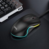 Мышь проводная Hoco GM19 Enjoy gaming luminous wired mouse / Комп'ютерна периферія + №8021