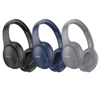 Беспроводные наушники Hoco W40 Mighty BT headphones / Накладные + №8035
