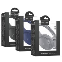 Беспроводные наушники Hoco W40 Mighty BT headphones / Наушники + №8035