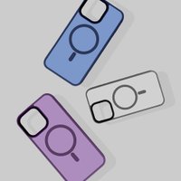 FIBRA Metal Buttons with MagSafe iPhone 12Pro Max / Fibra Metal Buttons with MagSafe Collection + №8173