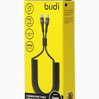 DC210TTS Budi Type - C to Type -C cable Budi 1,8m 65W / Budi + №8470