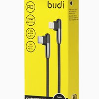 DC199TL Budi Type -  C to lightning cable 1,5m 20W / Budi + №8471