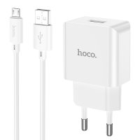 СЗУ Hoco C106A Leisure single port charger set (Micro) / Адаптер Hoco + №8694