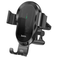 Автодержатель Hoco CA105 Guide three-axis linkage wireless charging car holder / Holder + №8714