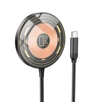 Беспроводное зарядное устройство Hoco CW45 Discovery Edition 3-in-1 magnetic wireless fast charger / ЗП для годинника + №8725