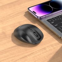 Мышь беспроводная Hoco GM24 Mystic six-button dual-mode business wireless mouse / Мишки + №8738