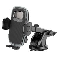 Автодержатель Hoco H15 Fair push-type car holder(center console) / Holder + №8742
