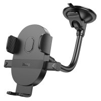 Автодержатель Hoco H20 Mighty one-button car holder(windshield) / Holder + №8745