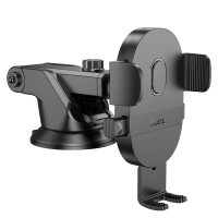 Автодержатель Hoco H19 Mighty one-button car holder(center console) / Автомобільні тримачі + №8746
