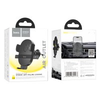 Автодержатель Hoco H18 Mighty one-button car holder(air outlet) / Holder + №8747