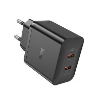 СЗУ Hoco N35 Streamer dual-port PD45W(2C) charger / Адаптер Hoco + №8784