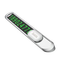 Автовизитка Hoco PH41 Promise metal hidden stop sign / Бренд + №8787