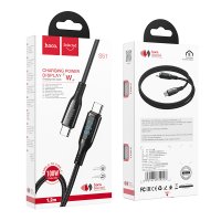 Кабель Hoco S51 100W Extreme charging data cable for Type-C to Type-C / Бренд + №8791