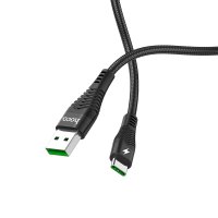 Кабель Hoco U53 5A Flash charging data cable for Type-C / Type-C + №8819