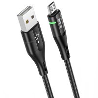 Кабель Hoco U93 Shadow charging data cable for Micro / Бренд + №8826