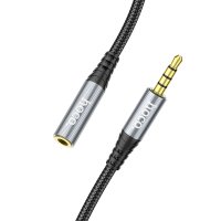Аудио кабель Hoco UPA20 3.5 audio extension cable male to female(L=2M) / AUX + №8839